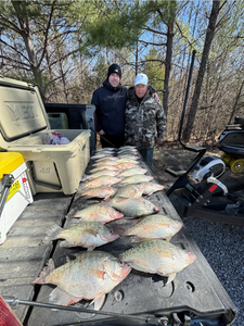 Big crappie, big smiles in Mississippi!